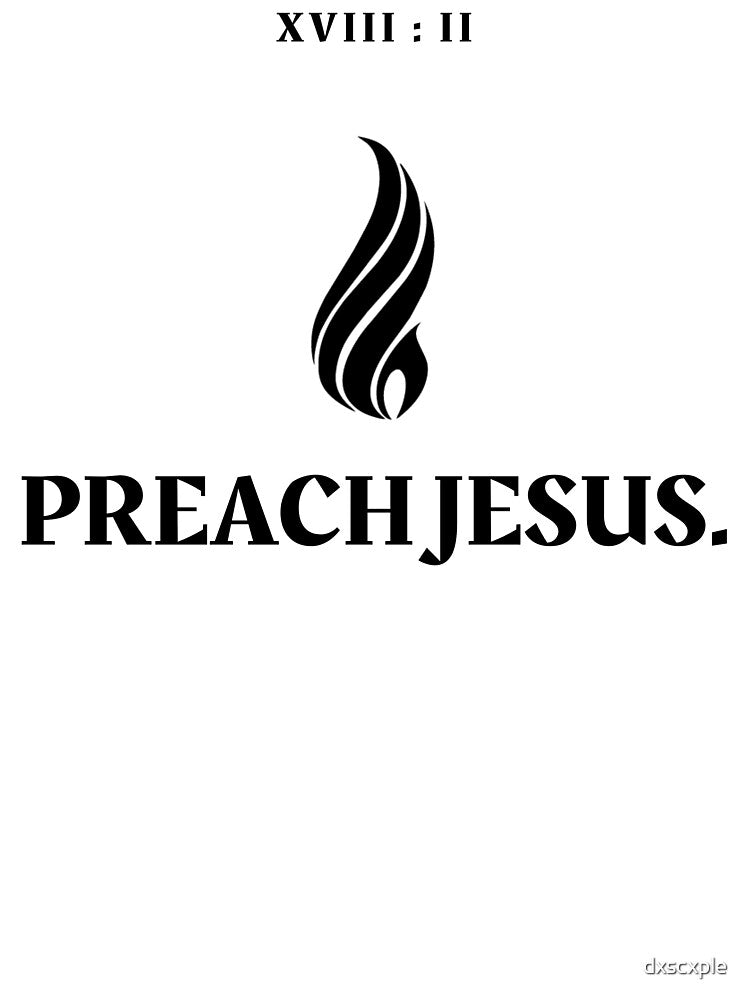 PreachJesus XVIII:II by dxscxple T-Shirts, Hoodie, Sweatshirt | BlankRebels.com (Image 3)