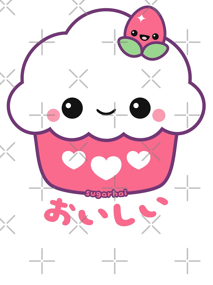 Cute Strawberry Cupcake by sugarhai