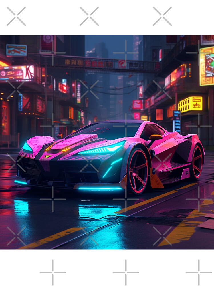 Cyberpunk Corvette 4 by santhiWalken T-Shirts, Hoodie, Sweatshirt | BlankRebels.com (Image 3)