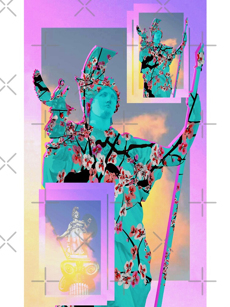 Athena vaporwave 0 2 by Yoshiyuki1998 T-Shirts, Hoodie, Sweatshirt | BlankRebels.com (Image 3)