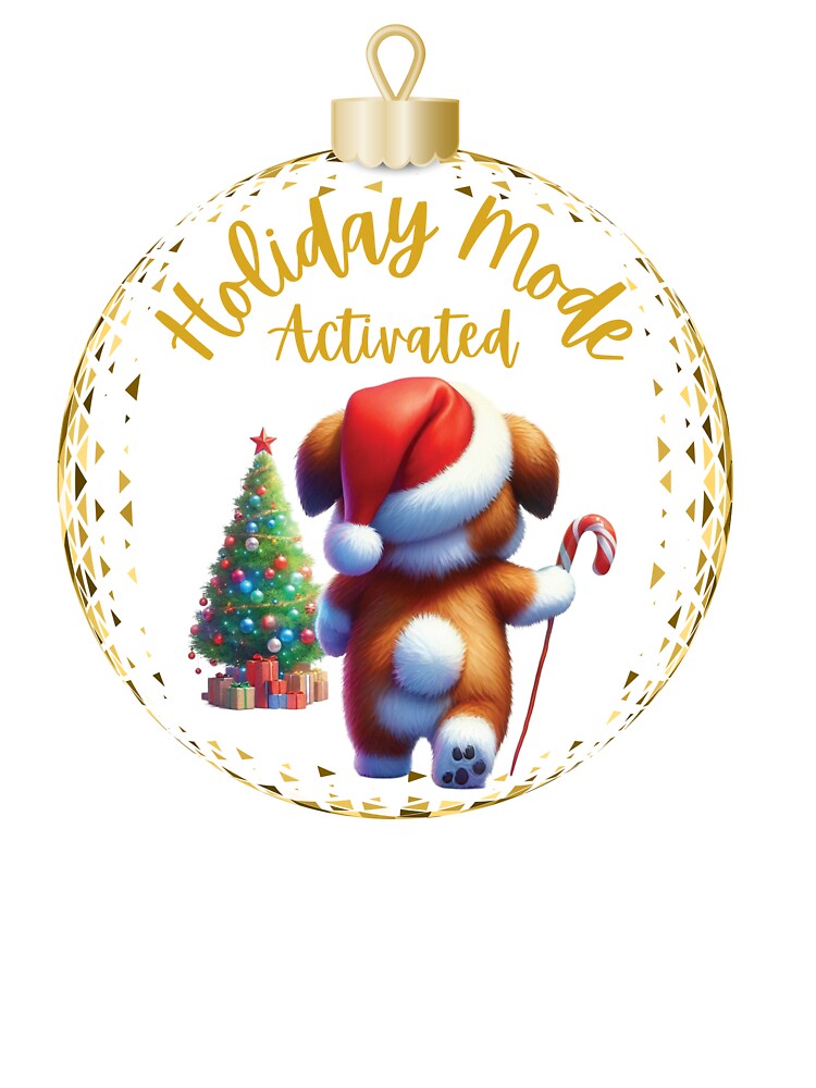 Mode Activated: Festive Pup T-Shirts, Hoodie, Sweatshirt