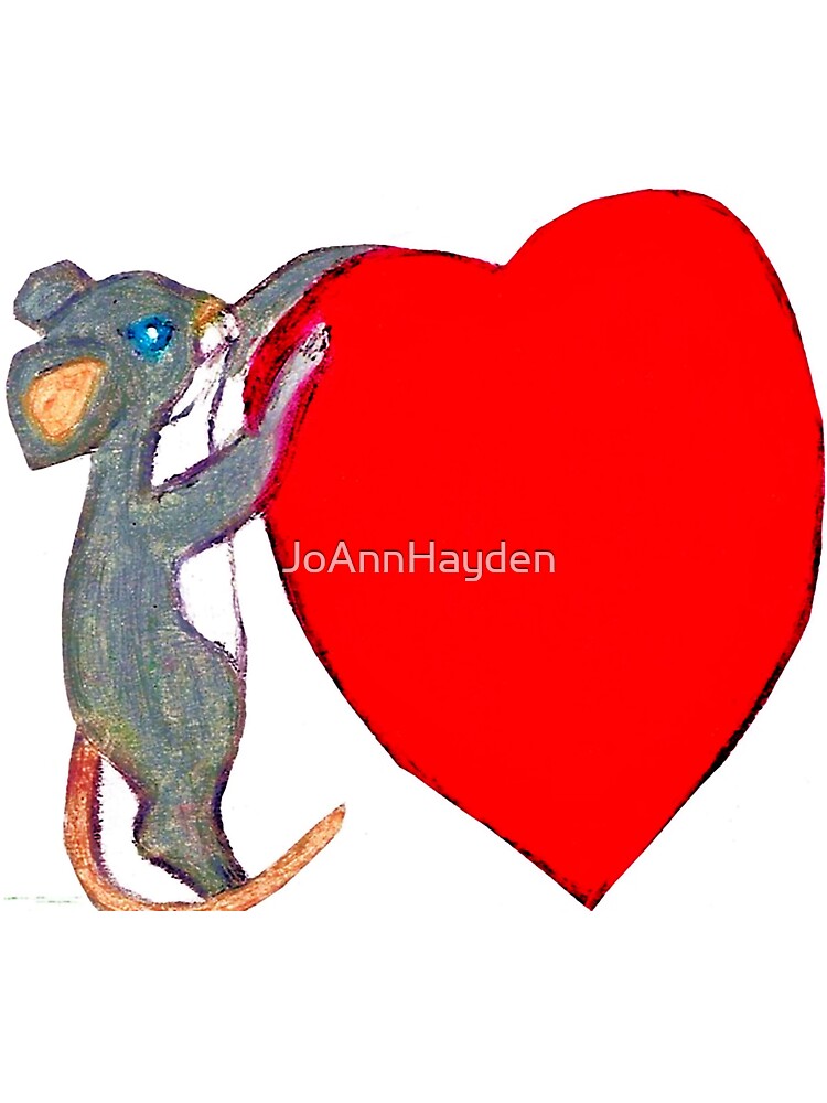 LITTLE VALENTINE MOUSE WITH A BIG HEART by JoAnnHayden T-Shirts, Hoodie, Sweatshirt | BlankRebels.com (Image 3)