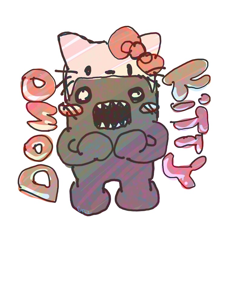Glitter Domo Kitty by ct1z T-Shirts, Hoodie, Sweatshirt | BlankRebels.com (Image 3)