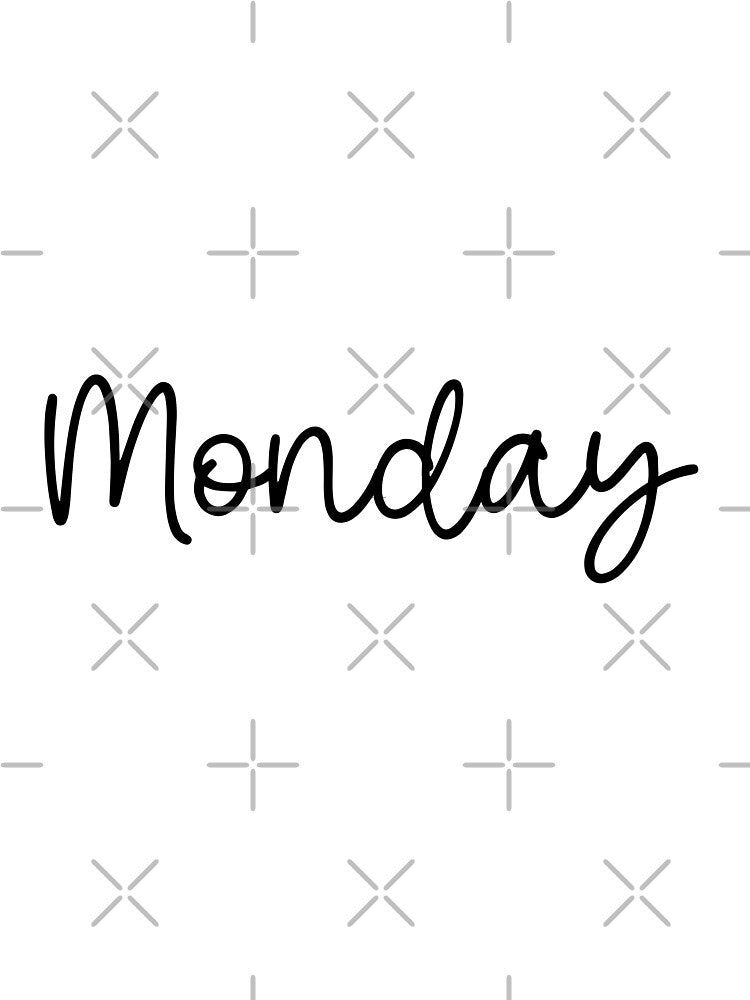 Monday, Day Of the Week by KayLadyBug T-Shirts, Hoodie, Sweatshirt | BlankRebels.com (Image 3)