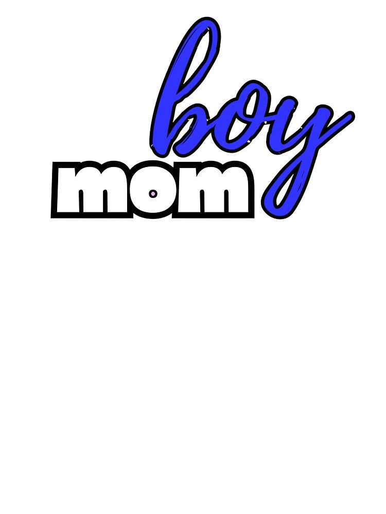 boy mom elegant script by ChromaticBoutiq T-Shirts, Hoodie, Sweatshirt | BlankRebels.com (Image 3)
