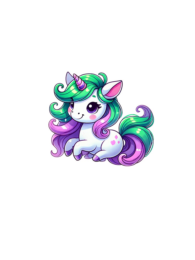 Prancing Unicorn in Bright Colors by 3DAF T-Shirts, Hoodie, Sweatshirt | BlankRebels.com (Image 3)