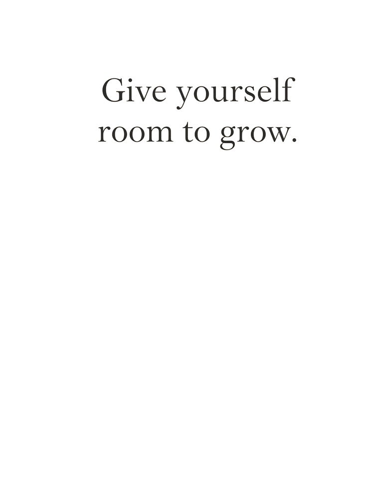 Give Yourself Room to Grow – Elegant Minimal Quote by Irene Catchmind T-Shirts, Hoodie, Sweatshirt (Image 3)