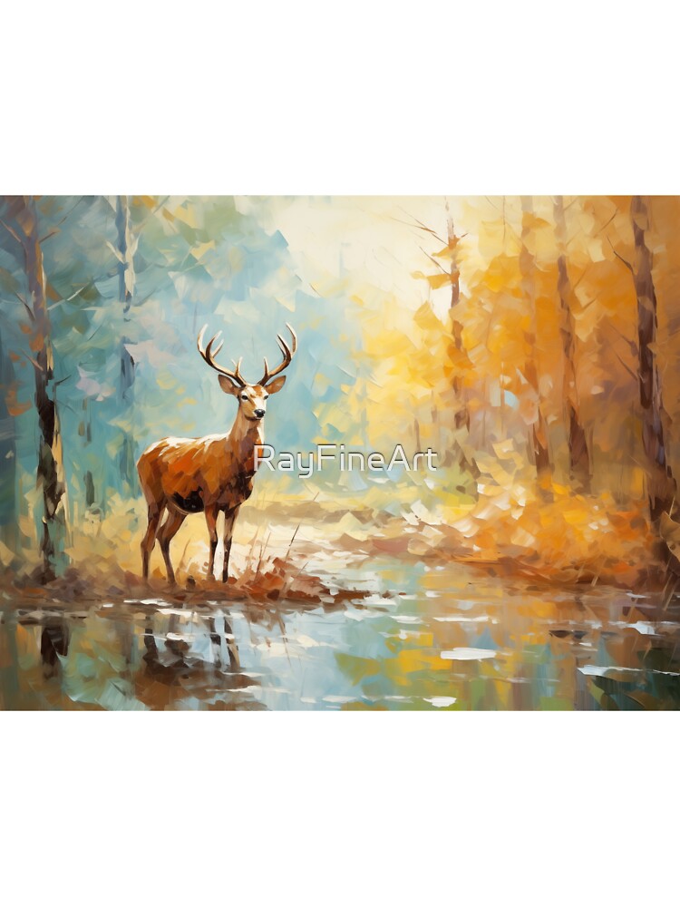 Deer by RayFineArt T-Shirts, Hoodie, Sweatshirt | BlankRebels.com (Image 3)