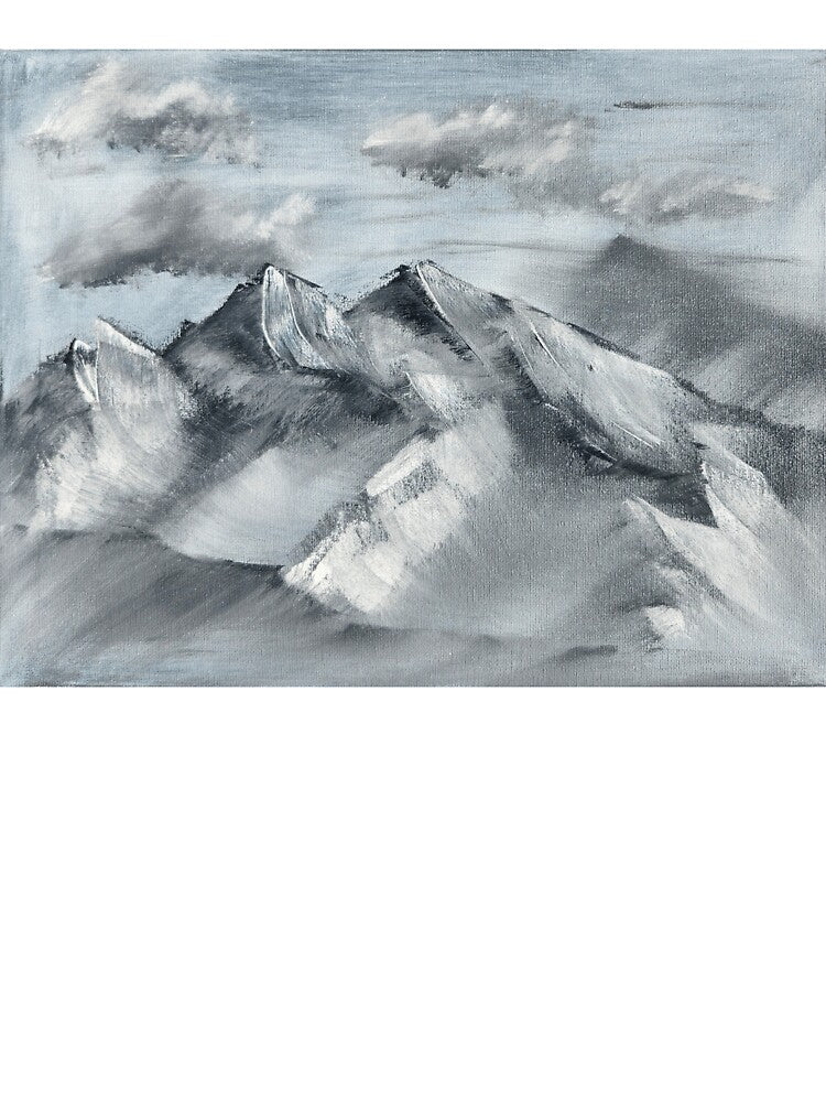 Winter Mountain Landscape Nature by LanderBej T-Shirts, Hoodie, Sweatshirt | BlankRebels.com (Image 3)