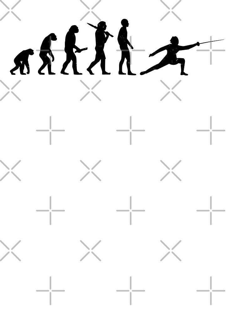 funny fencing evolution by kiakuki T-Shirts, Hoodie, Sweatshirt | BlankRebels.com (Image 3)