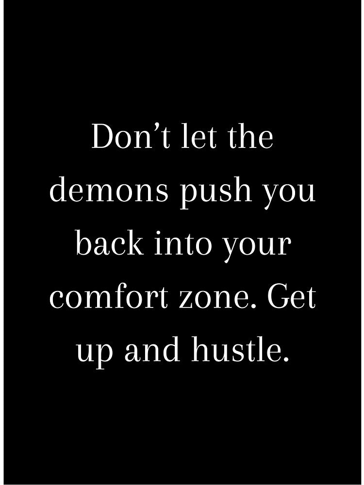Don’t let the demons push you Quote by CoolBuddyCool T-Shirts, Hoodie, Sweatshirt | BlankRebels.com (Image 3)