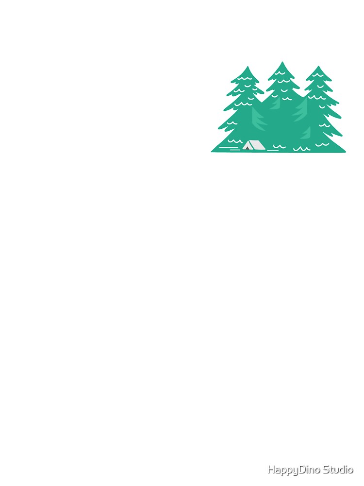 Forest Camping by HappyDino Studio T-Shirts, Hoodie, Sweatshirt | BlankRebels.com (Image 3)