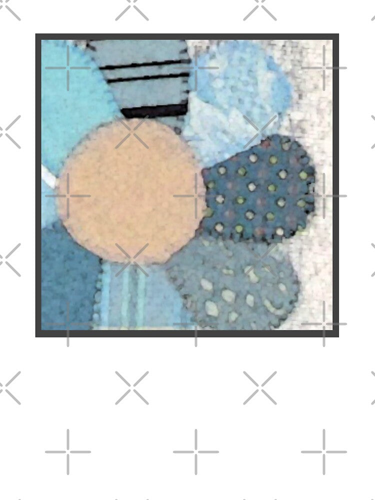 Excerpt from 3 Flowers #2-Blue Flower by ErinBrieArt T-Shirts, Hoodie, Sweatshirt | BlankRebels.com (Image 3)