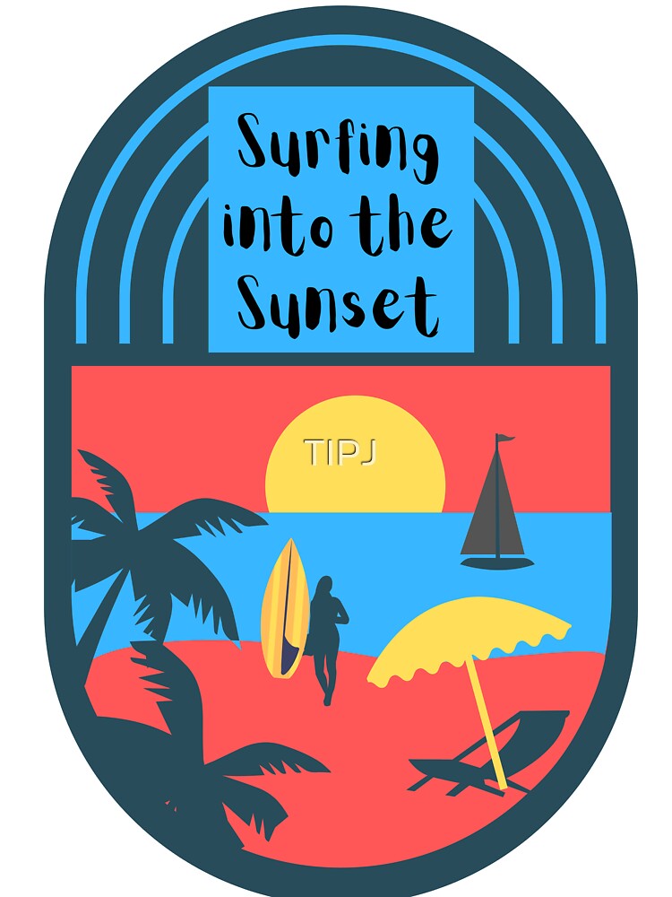 Surfing Sunset T-Shirts, Hoodie, Sweatshirt