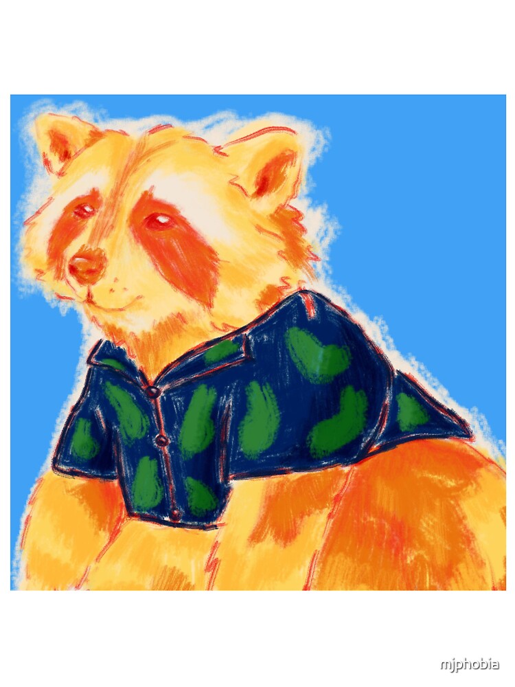 Colorful Raccoon by mjphobia T-Shirts, Hoodie, Sweatshirt | BlankRebels.com (Image 3)