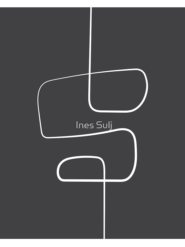 Minimalist Abstract Line Art 04-01 by PAPER MOON art & design T-Shirts, Hoodie, Sweatshirt | BlankRebels.com (Image 3)
