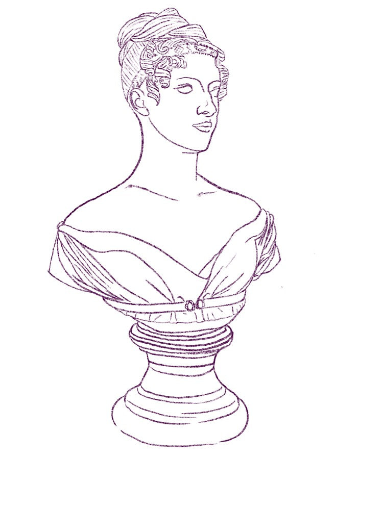 Marble Bust by Alexa Manning T-Shirts, Hoodie, Sweatshirt | BlankRebels.com (Image 3)