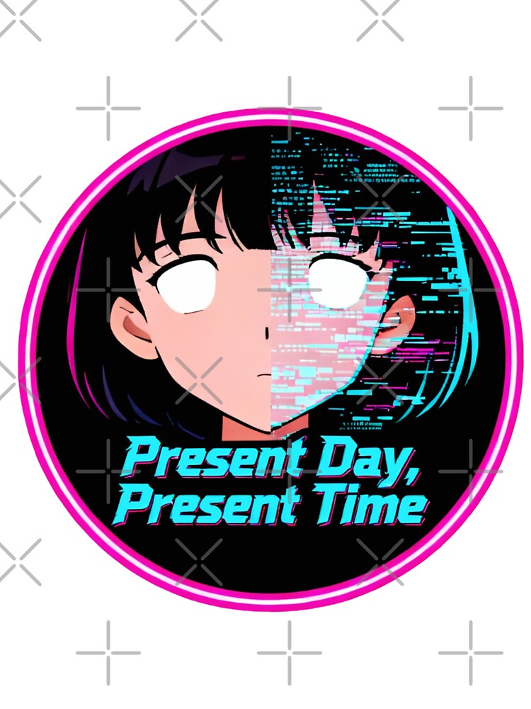 Glitches effect Serial Experiments Lain sky Aesthetic | Cute Bear Hoodie Anime Vaporwave Design by... (Image 3)