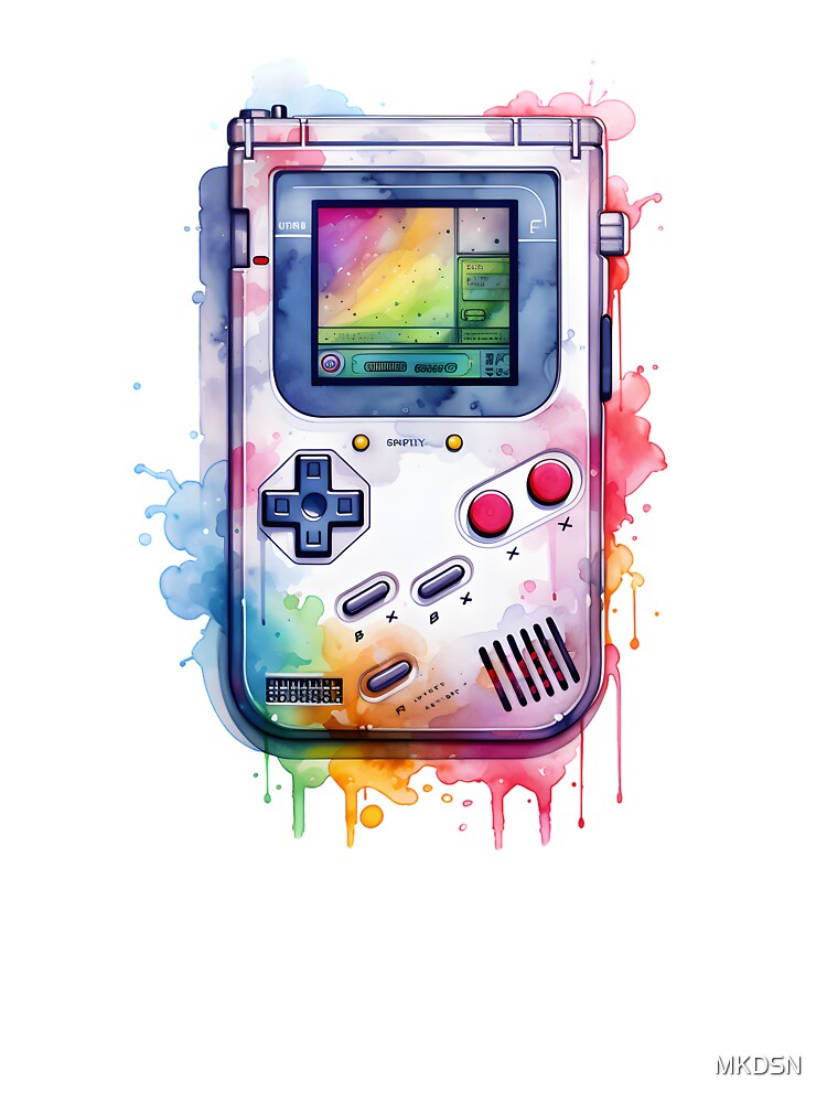 Retro Handheld Console by MKDSN T-Shirts, Hoodie, Sweatshirt | BlankRebels.com (Image 3)