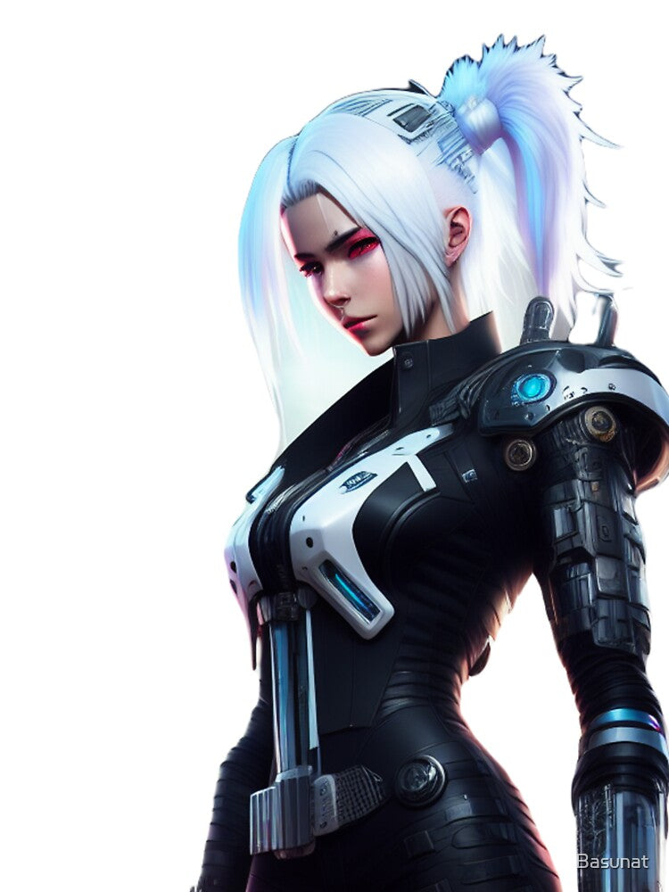 Unique Cyberpunk Girl by Basunat