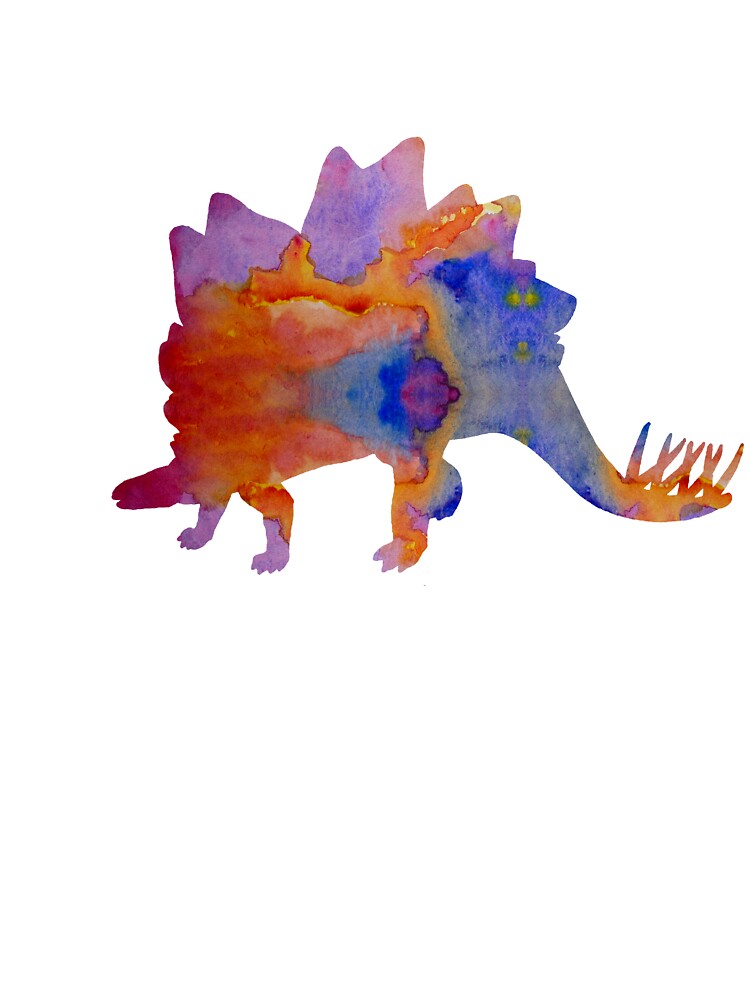 Dinosaur (Stegosaurus) Artwork by BittenByErmines T-Shirts, Hoodie, Sweatshirt | BlankRebels.com (Image 3)