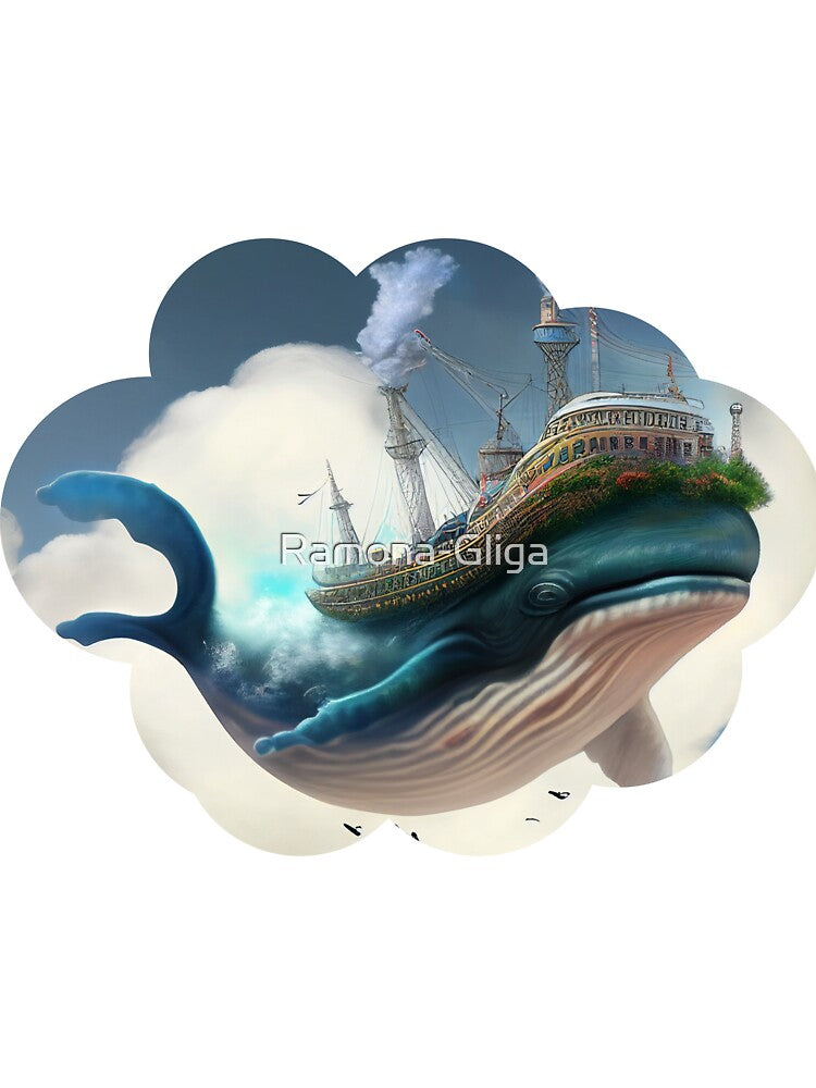 Whale boat by Ramona-Gliga T-Shirts, Hoodie, Sweatshirt | BlankRebels.com (Image 3)