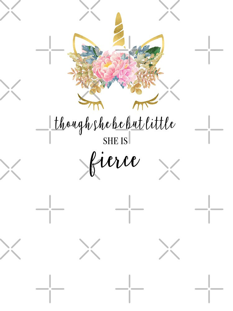 unicorn vibes little but fierce by charmingthreads T-Shirts, Hoodie, Sweatshirt | BlankRebels.com (Image 3)