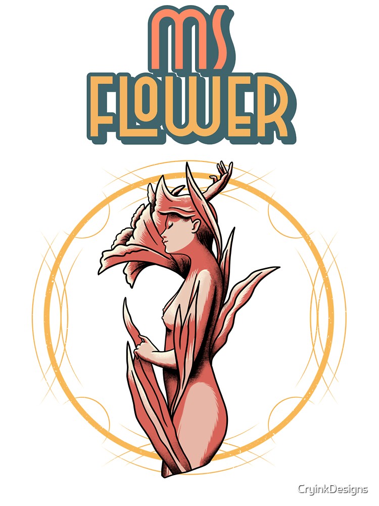 Ms Flower Illustrated by CryinkDesigns