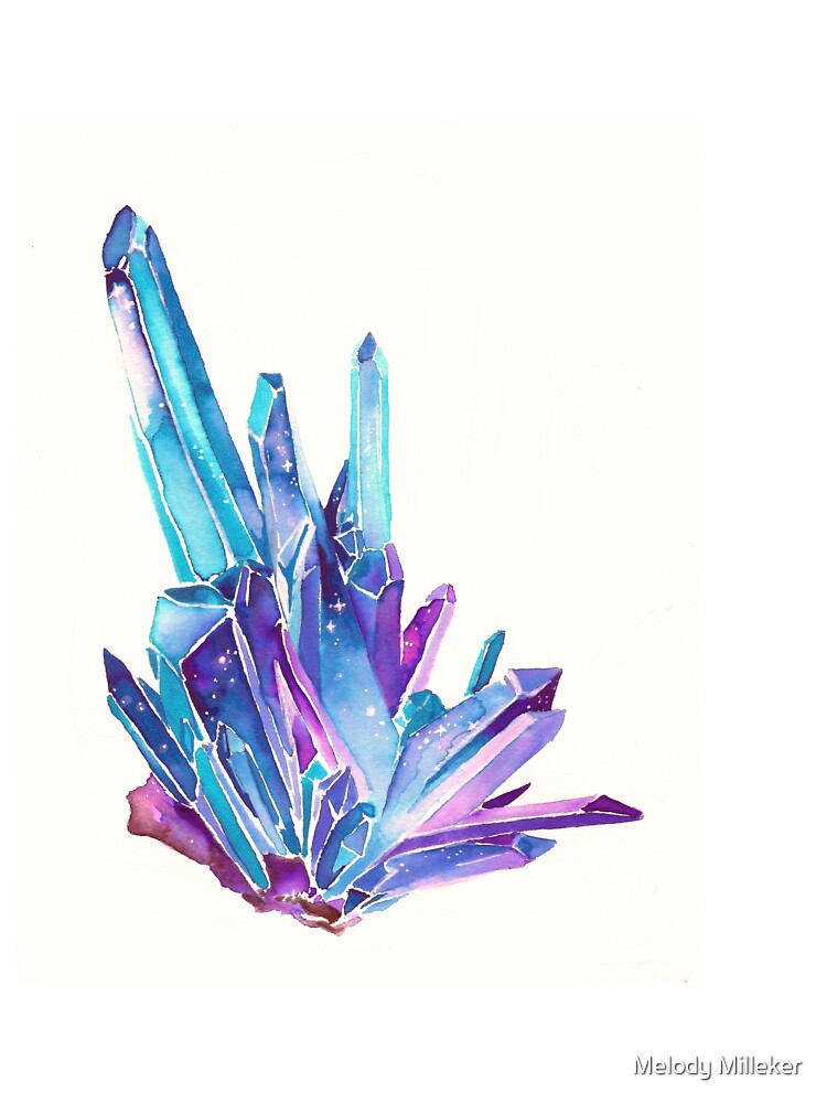 Galaxy Crystal by Melody Milleker T-Shirts, Hoodie, Sweatshirt | BlankRebels.com (Image 3)