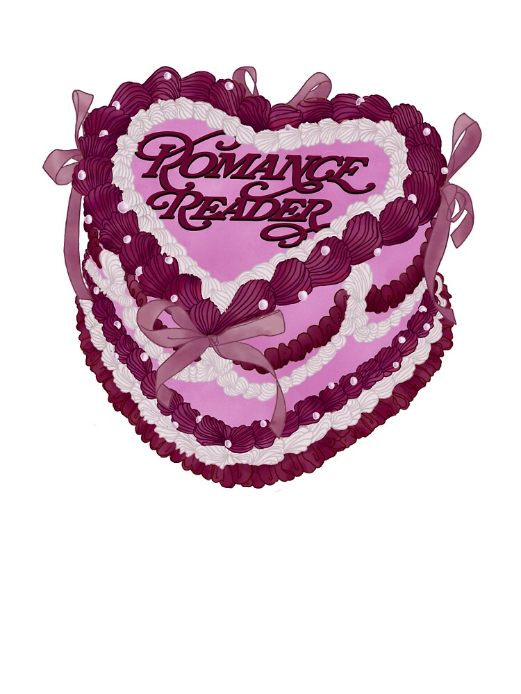 Vintage Cake - romance reader by SloaneDesigns T-Shirts, Hoodie, Sweatshirt | BlankRebels.com (Image 3)
