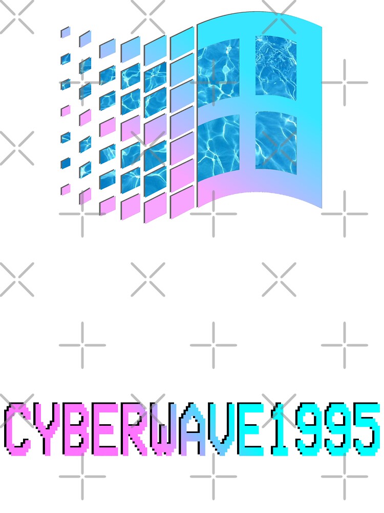 ｃｙｂｅｒｗａｖｅ １９９５ by Yoshiyuki1998 T-Shirts, Hoodie, Sweatshirt | BlankRebels.com (Image 3)