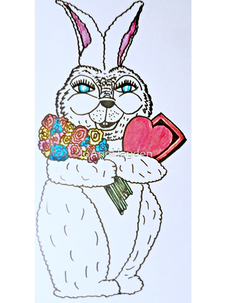 VALENTINE BUNNY LOVE by JoAnnHayden T-Shirts, Hoodie, Sweatshirt | BlankRebels.com (Image 3)
