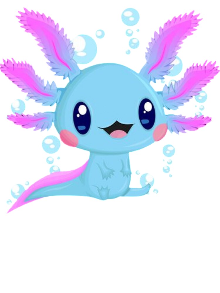 cute axolotl by starshop ⭐⭐⭐⭐⭐ T-Shirts, Hoodie, Sweatshirt | BlankRebels.com (Image 3)