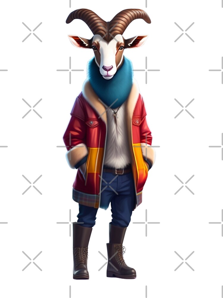 Hipster Goat V21 by HipsterAnimals T-Shirts, Hoodie, Sweatshirt | BlankRebels.com (Image 3)
