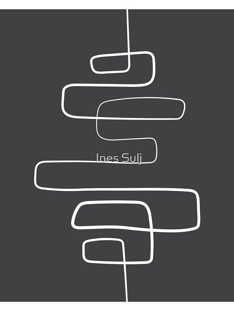 Minimalist Abstract Line Art 01-01 by PAPER MOON art & design T-Shirts, Hoodie, Sweatshirt | BlankRebels.com (Image 3)