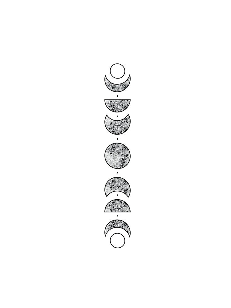 Mystic Moon Phases Cycle by RaianasHome T-Shirts, Hoodie, Sweatshirt | BlankRebels.com (Image 3)