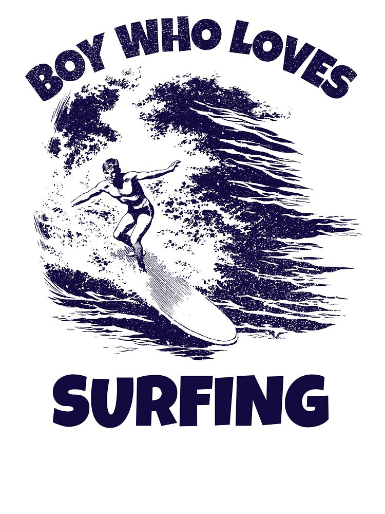 Boy Who Loves Surfing by 87-Aesthetics T-Shirts, Hoodie, Sweatshirt | BlankRebels.com (Image 3)