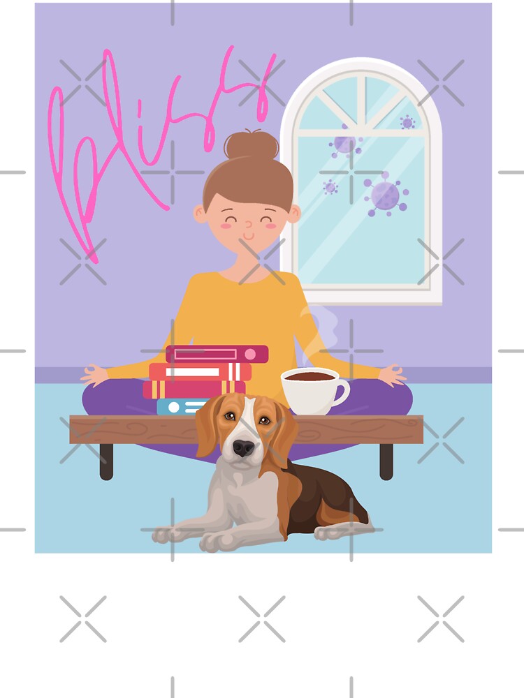 Dogs, Books and Coffee_Cool Weekend Relaxing Gift by mayamay0 T-Shirts, Hoodie, Sweatshirt | BlankRebels.com (Image 3)