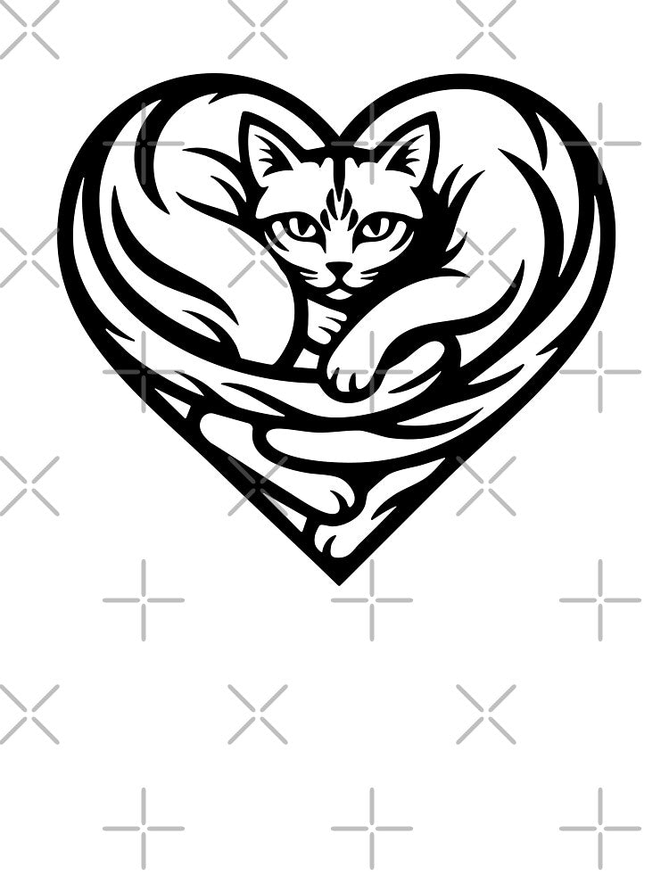 <3 Cat by Loominaite T-Shirts, Hoodie, Sweatshirt | BlankRebels.com (Image 3)