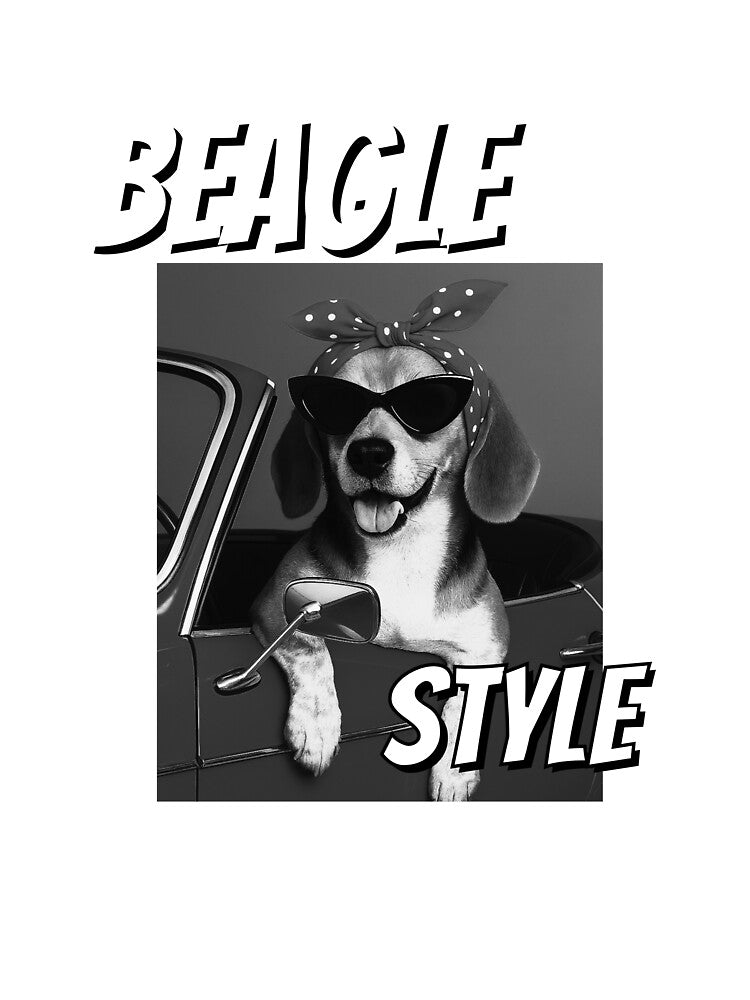 Beagle Style Dog Shirt by SweetySugar Hoodie, Sweatshirt | BlankRebels.com (Image 2)
