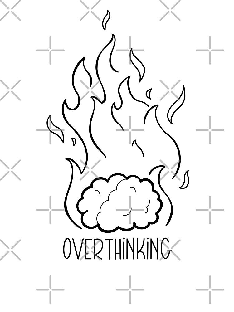 Overthinking by silviasusinart T-Shirts, Hoodie, Sweatshirt | BlankRebels.com (Image 3)