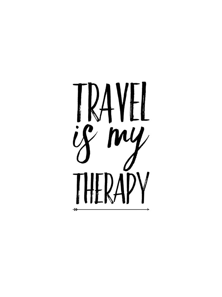 Travel is my therapy by Nooksapparel T-Shirts, Hoodie, Sweatshirt | BlankRebels.com (Image 3)
