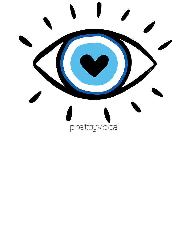 Evil Eye Spiritual Aesthetic Mystical Theme by prettyvocal T-Shirts, Hoodie, Sweatshirt | BlankRebels.com (Image 3)