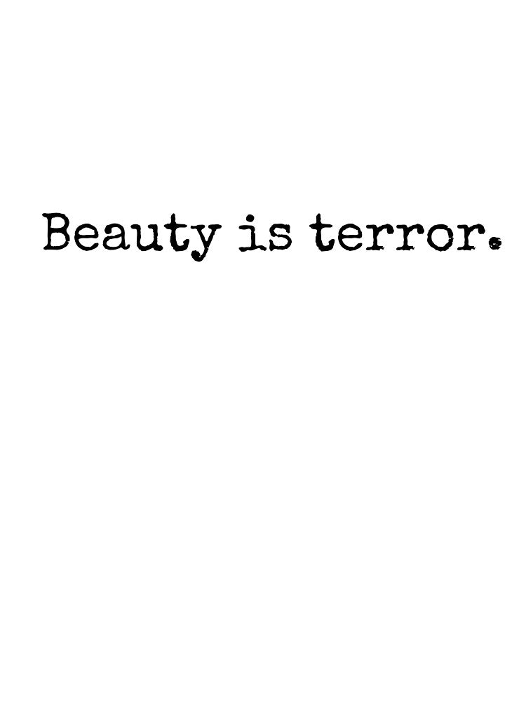 Beauty is terror Secret History by rosewaterjournal T-Shirts, Hoodie, Sweatshirt | BlankRebels.com (Image 3)