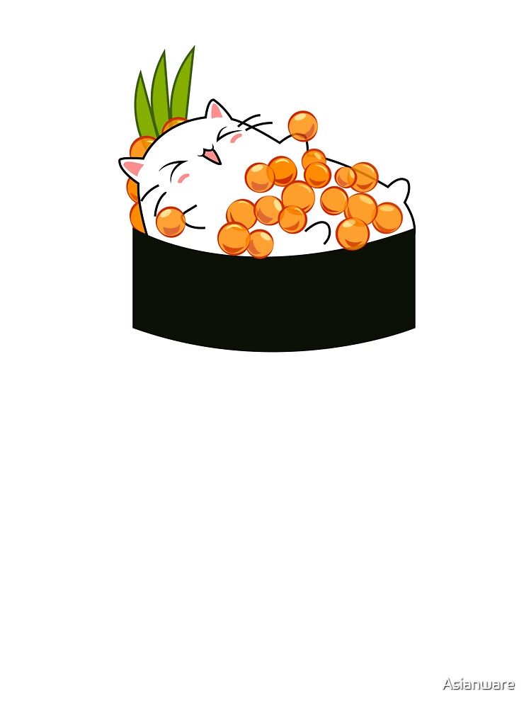 Fish roe cat by Asianware T-Shirts, Hoodie, Sweatshirt | BlankRebels.com (Image 3)