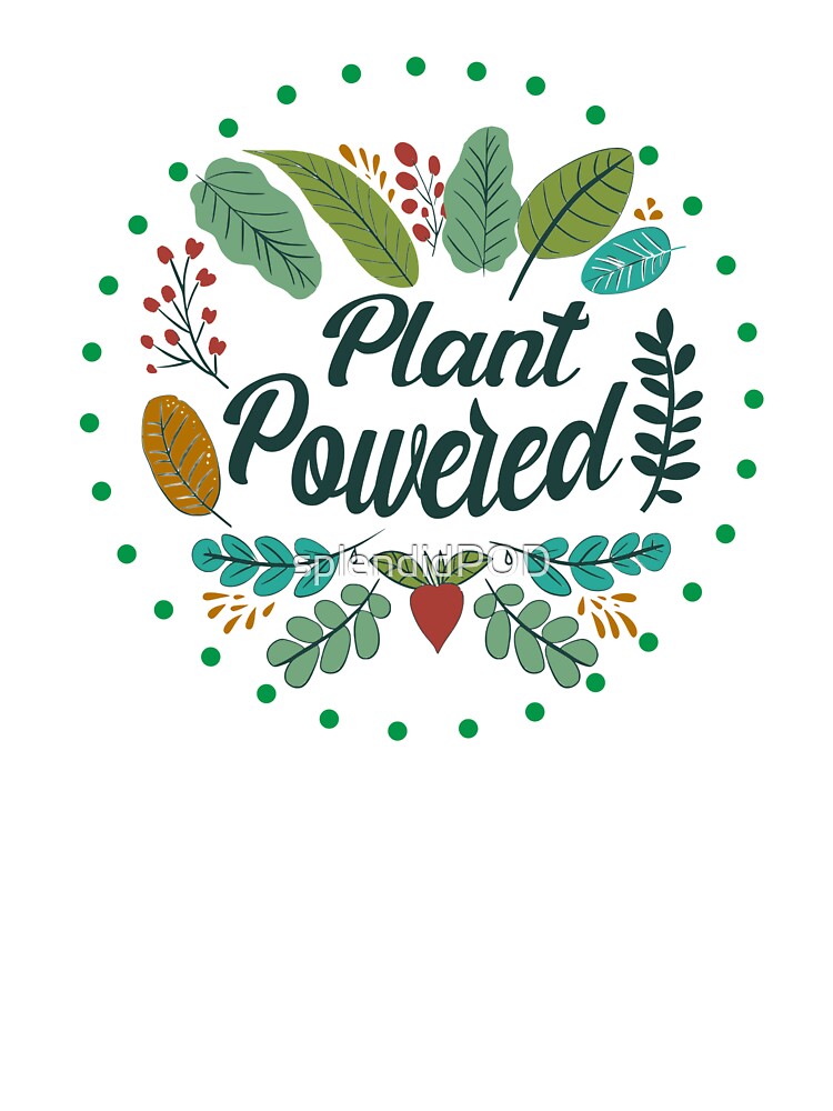 plant powered by splendidPOD T-Shirts, Hoodie, Sweatshirt | BlankRebels.com (Image 3)