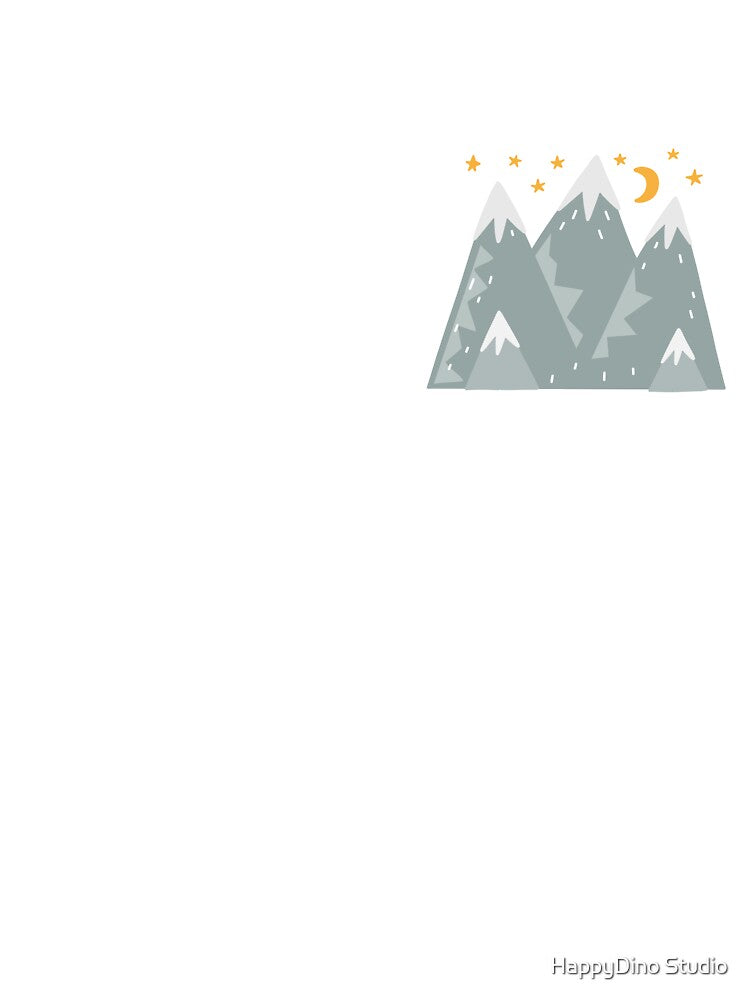 Mountain Night Cute by HappyDino Studio T-Shirts, Hoodie, Sweatshirt | BlankRebels.com (Image 3)
