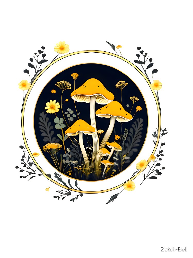 Cottagecore Mushroom by Zatch-Bell T-Shirts, Hoodie, Sweatshirt | BlankRebels.com (Image 3)