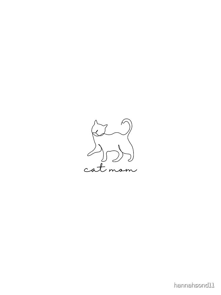 Cat mom by hannahsond11 T-Shirts, Hoodie, Sweatshirt | BlankRebels.com (Image 3)