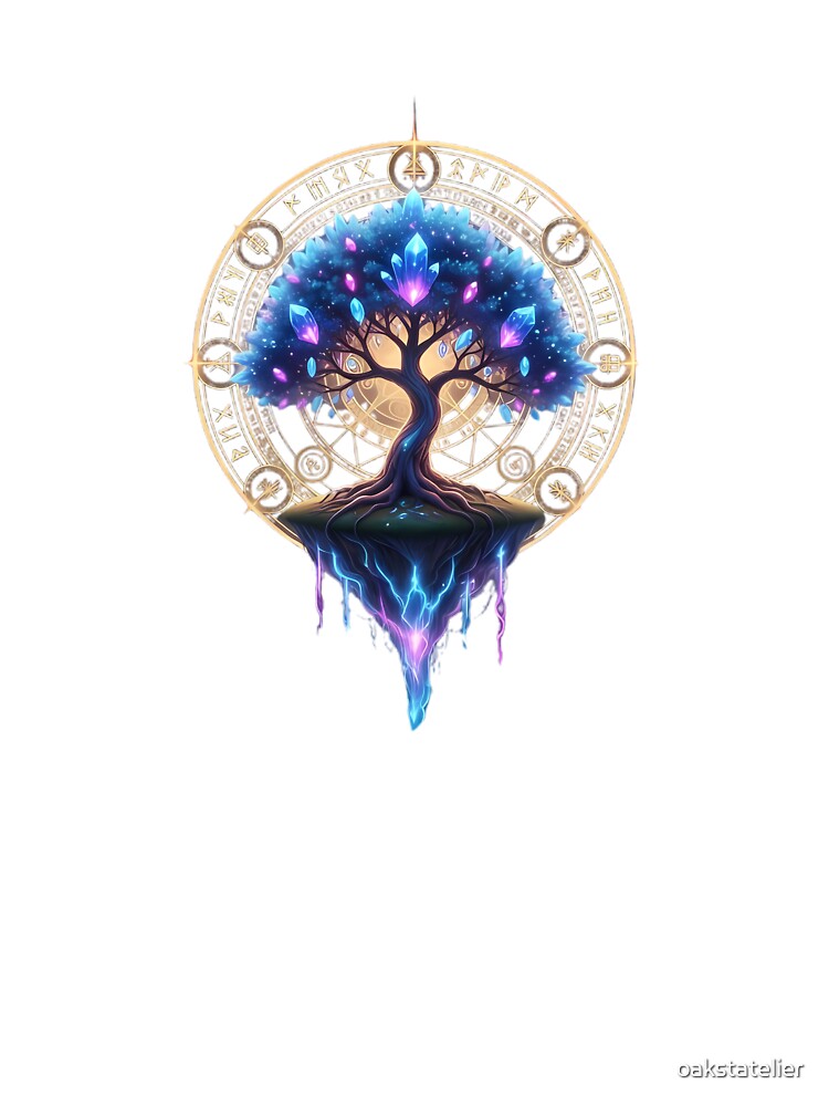 The Crystalline Chronos by oakstatelier T-Shirts, Hoodie, Sweatshirt | BlankRebels.com (Image 3)